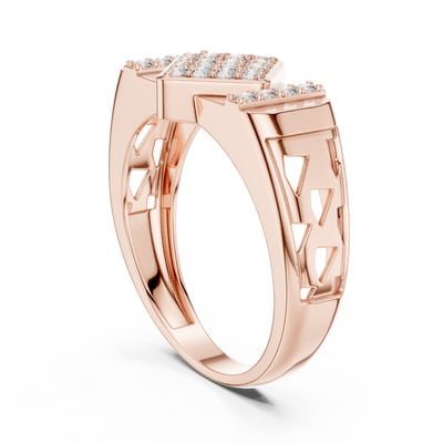 Virellara  Kite Pavé  Diamond Ring