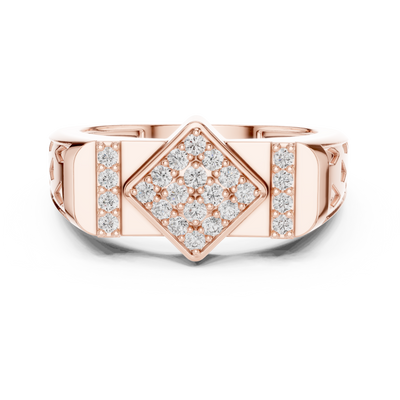 Virellara  Kite Pavé  Diamond Ring