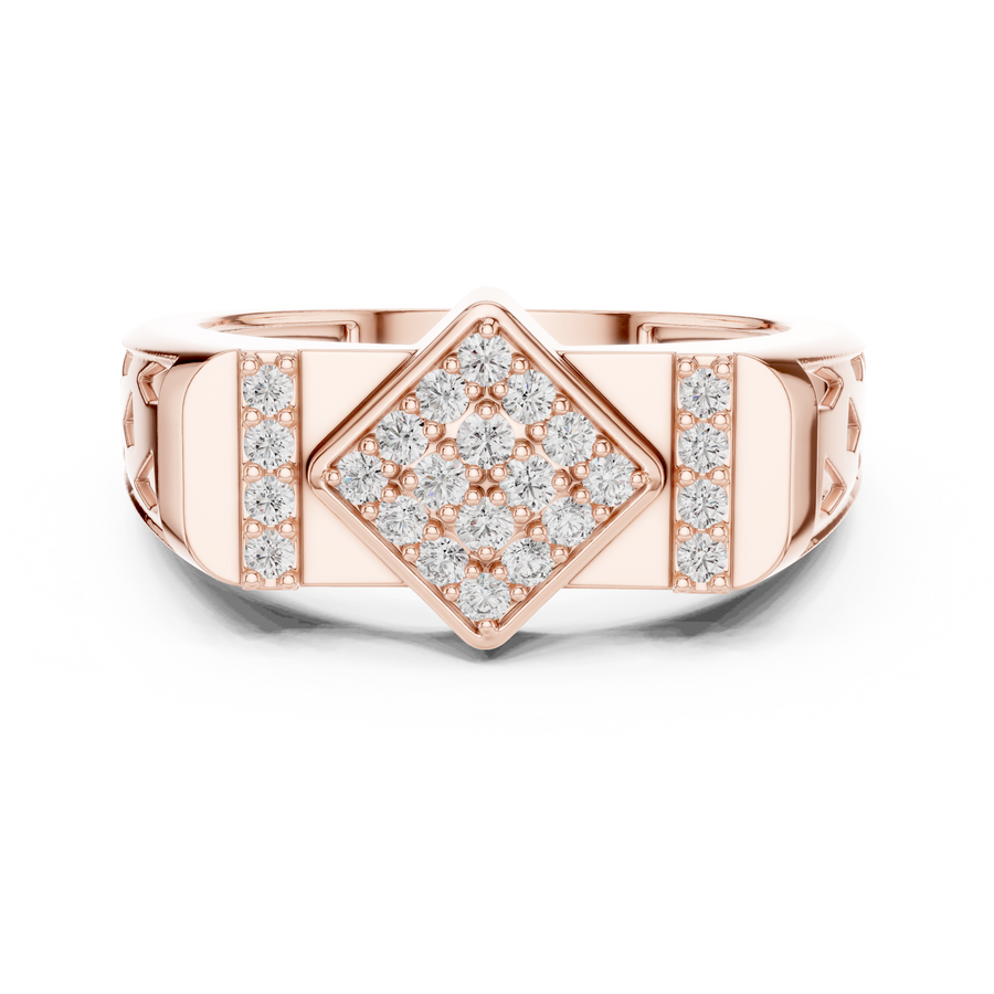 Virellara  Kite Pavé  Diamond Ring