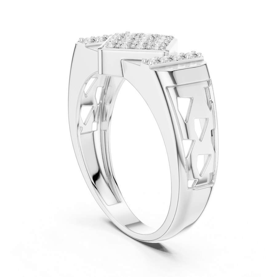 Virellara  Kite Pavé  Diamond Ring