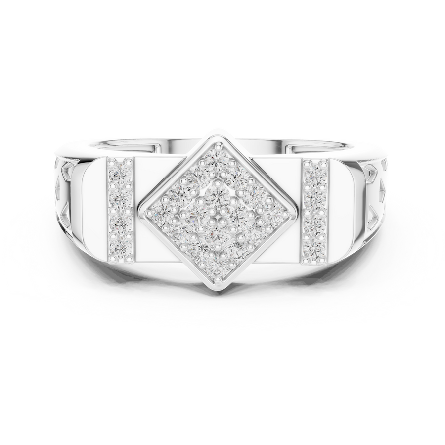 Virellara  Kite Pavé  Diamond Ring