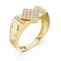 Virellara  Kite Pavé  Diamond Ring