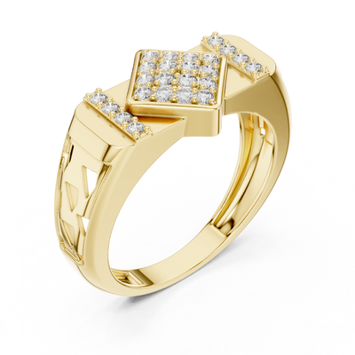 Virellara  Kite Pavé  Diamond Ring