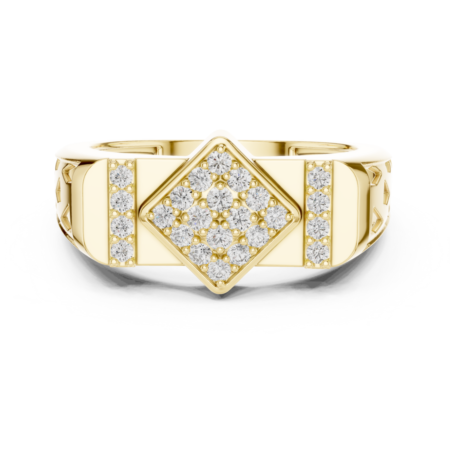 Virellara  Kite Pavé  Diamond Ring