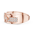 Varellienne Chevron Pavé Diamond Ring