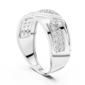 Varellienne Chevron Pavé Diamond Ring