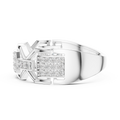 Zarevienne Geometric Diamond Ring