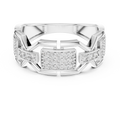 Zarevienne Geometric Diamond Ring