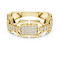 Zarevienne Geometric Diamond Ring