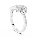 Seravienne Interlocking Pavé Diamond Ring