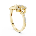 Seravienne Interlocking Pavé Diamond Ring