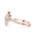 Elowen Interlace Round  Diamond Ring