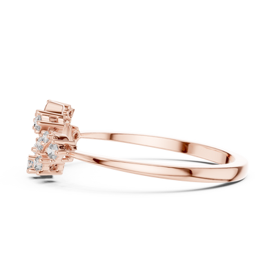 Liora Bloom Round  Diamond Ring