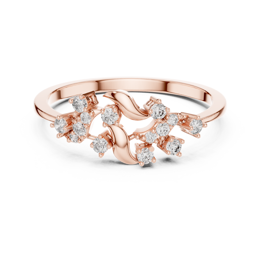 Liora Bloom Round  Diamond Ring