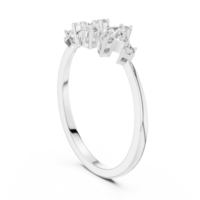 Liora Bloom Round  Diamond Ring