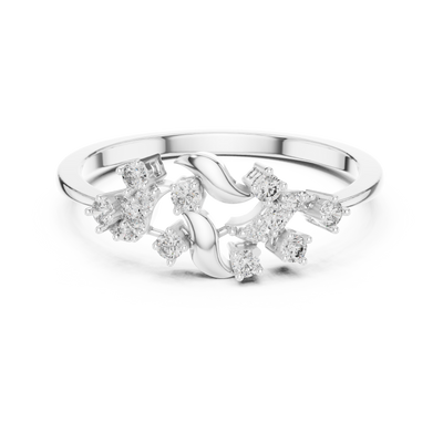 Liora Bloom Round  Diamond Ring