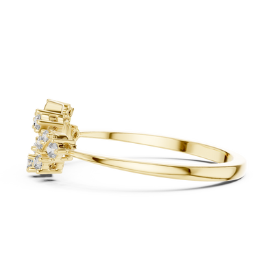 Liora Bloom Round  Diamond Ring