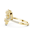 Seraphielle Ribbon Round Diamond Ring