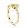 Elowen Vine Round  Diamond Ring