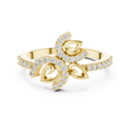 Elowen Vine Round  Diamond Ring