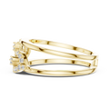 Aurelia Twin-Loop Round  Diamond Ring