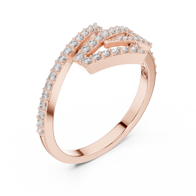 Celestine Cascade Diamond Ring