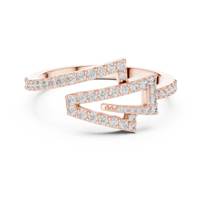 Celestine Cascade Diamond Ring