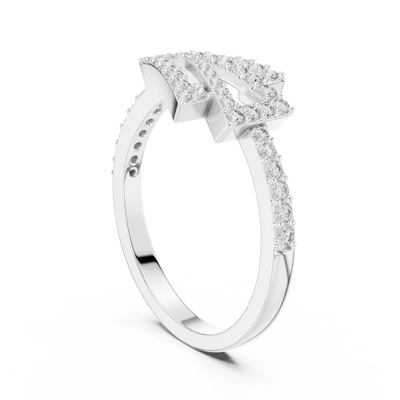 Celestine Cascade Diamond Ring