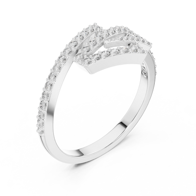 Celestine Cascade Diamond Ring