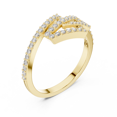 Celestine Cascade Diamond Ring