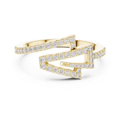 Celestine Cascade Diamond Ring