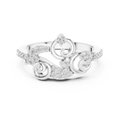 Elarielle Sculpted Diamond Ring
