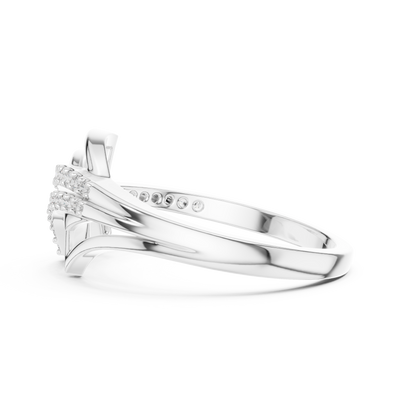 Aurelia Flow Round Diamond Ring
