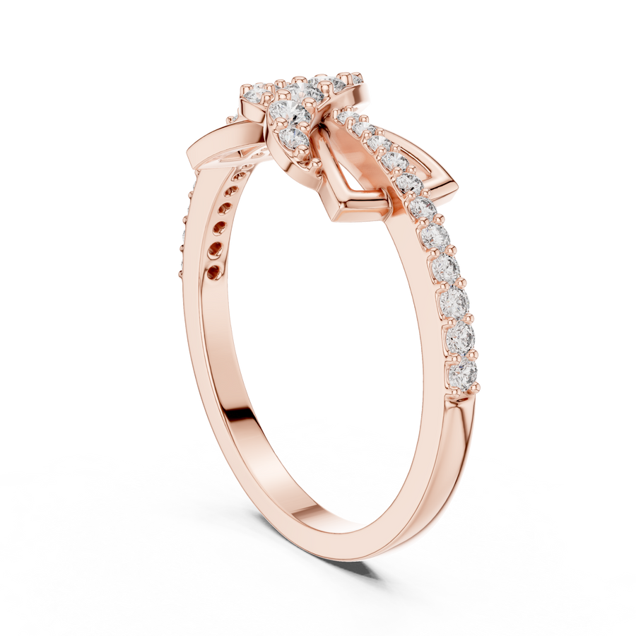 Aurevienne Interwoven Diamond Ring