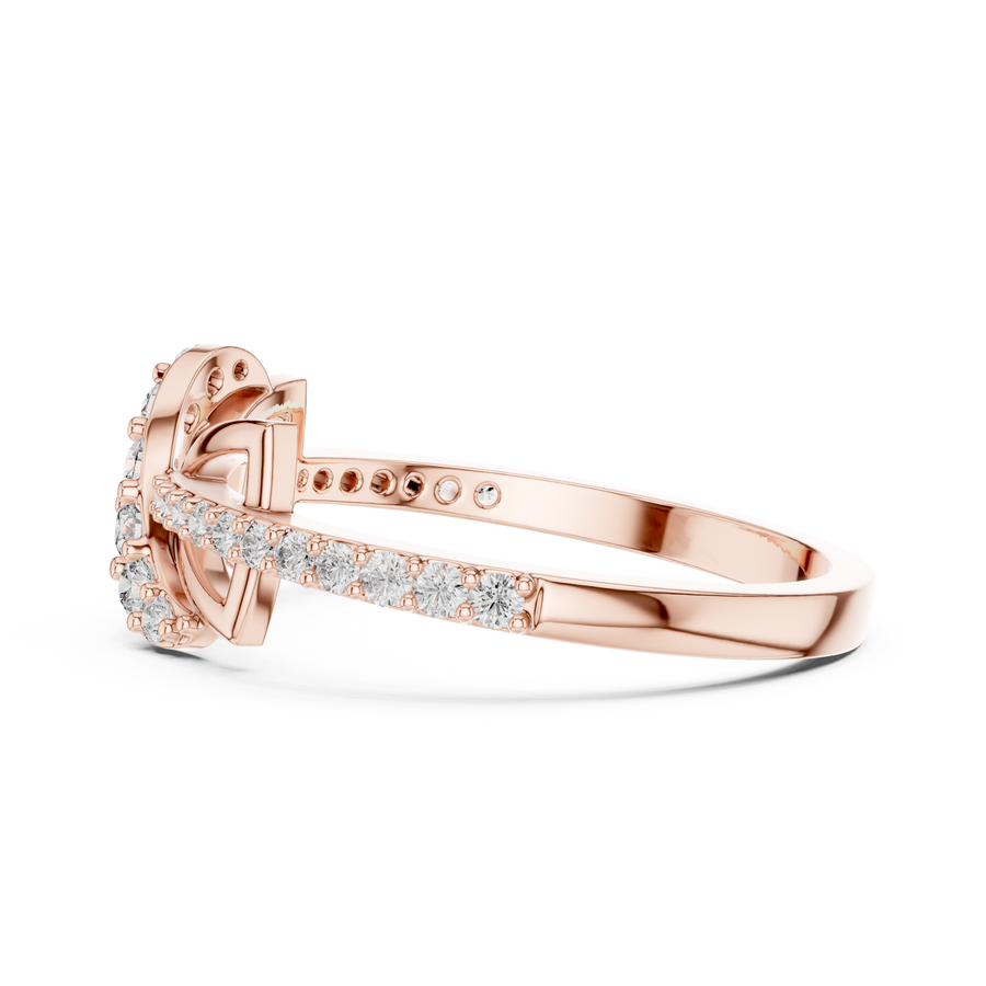 Aurevienne Interwoven Diamond Ring