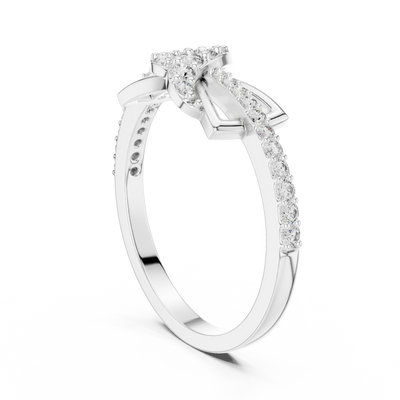 Aurevienne Interwoven Diamond Ring