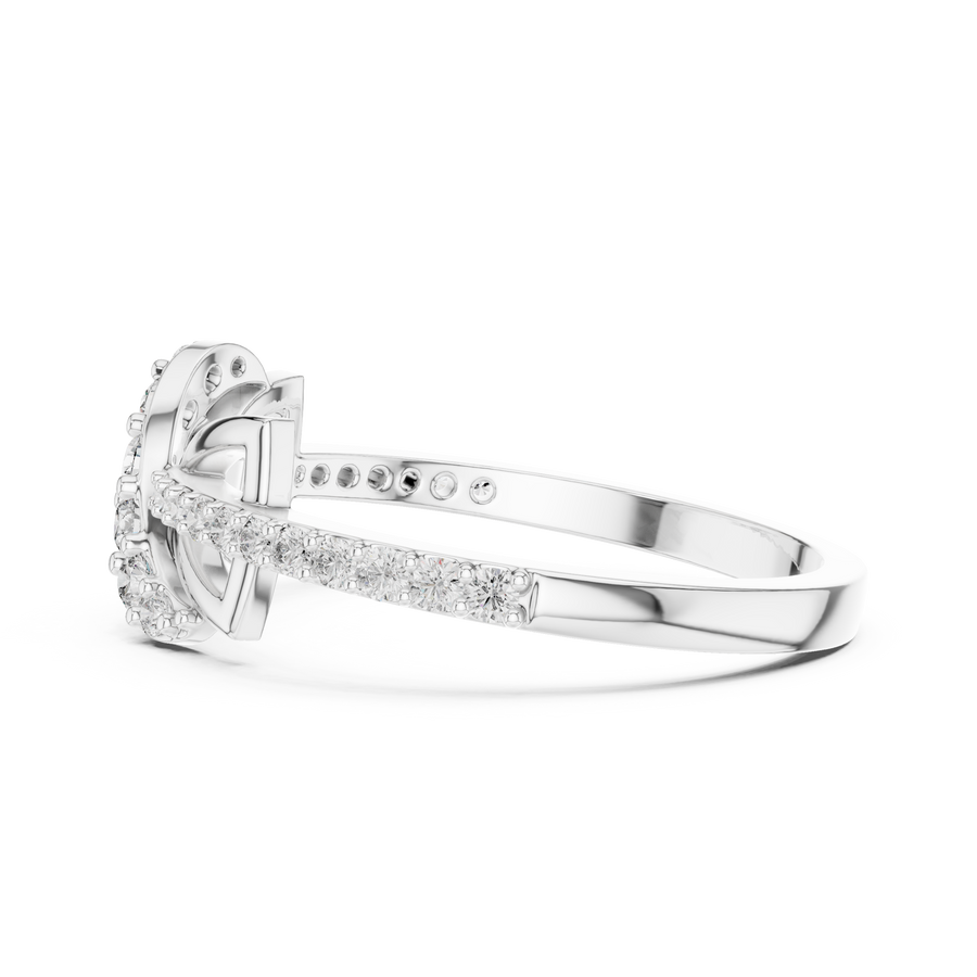 Aurevienne Interwoven Diamond Ring