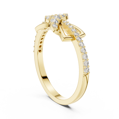 Aurevienne Interwoven Diamond Ring