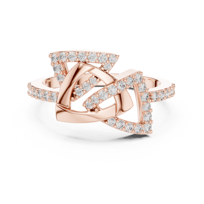 Seravienne Interwoven Diamond Ring