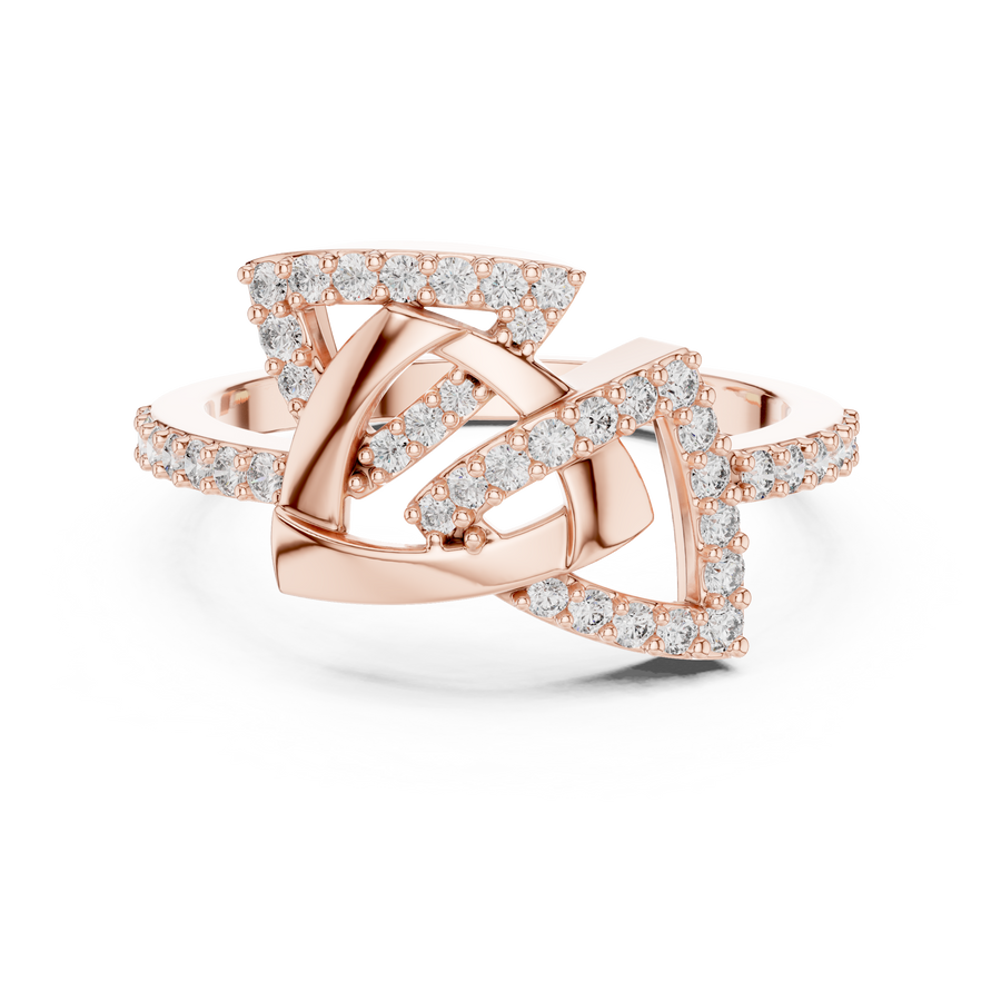Seravienne Interwoven Diamond Ring
