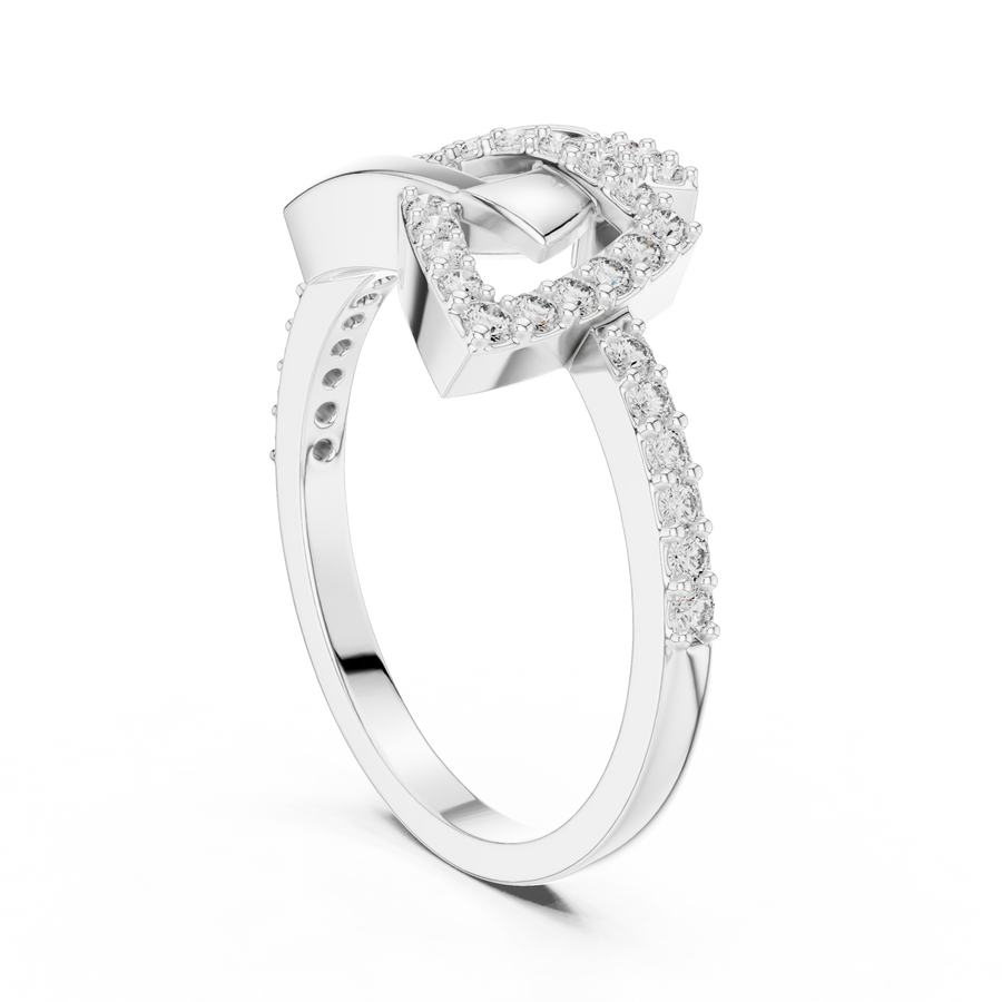 Seravienne Interwoven Diamond Ring