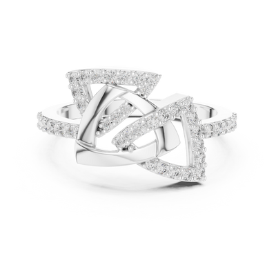 Seravienne Interwoven Diamond Ring