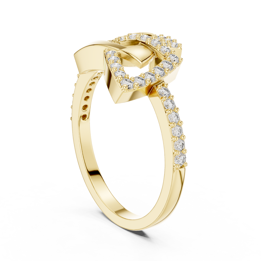 Seravienne Interwoven Diamond Ring