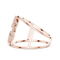 Celestrienne Twin Frame Diamond Ring