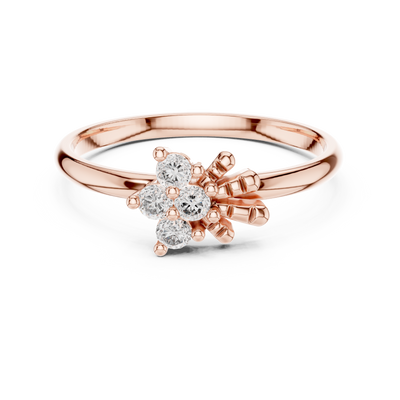 Avelisse Four-Stone Cluster Diamond Ring