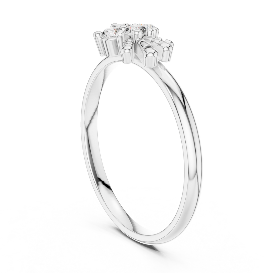 Avelisse Four-Stone Cluster Diamond Ring