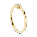 Avelisse Floral Trio  Diamond Ring