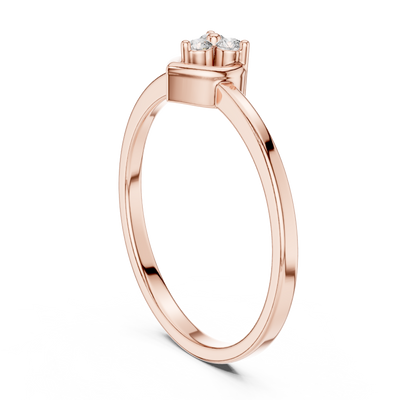 Averielle Three-Stone  Diamond Ring