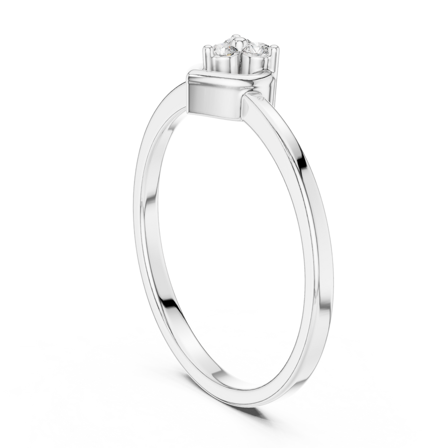 Averielle Three-Stone  Diamond Ring