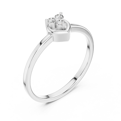 Averielle Three-Stone  Diamond Ring